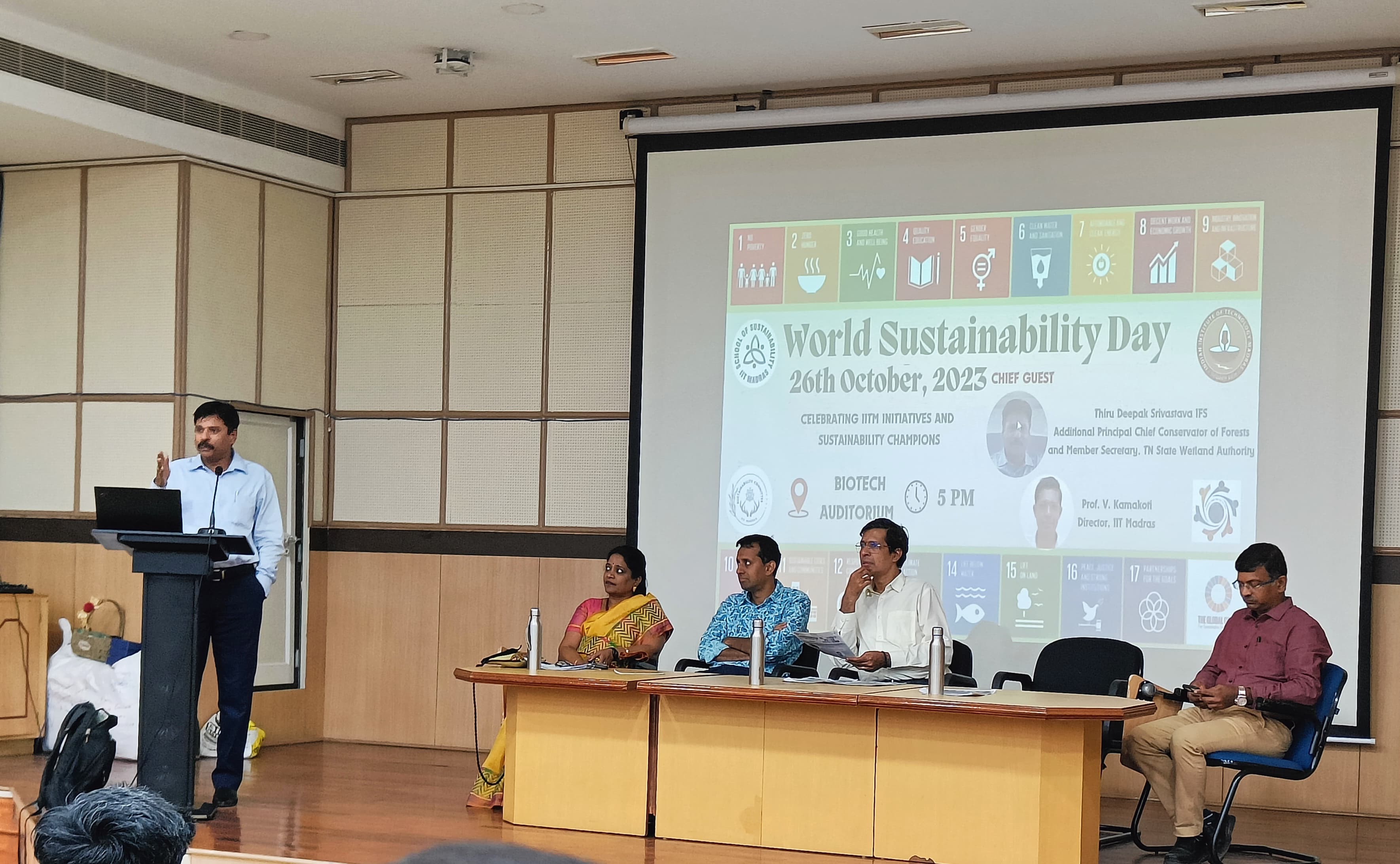 IIT Madras sustainable campus with green buildings